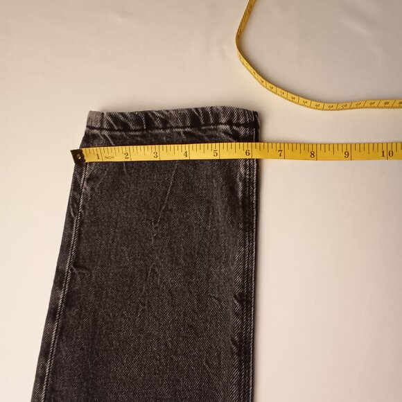 Mens River Island Buttonfly Jeans Size 30x32 Dylan Slim Charcoal Grey - Picture 11 of 11
